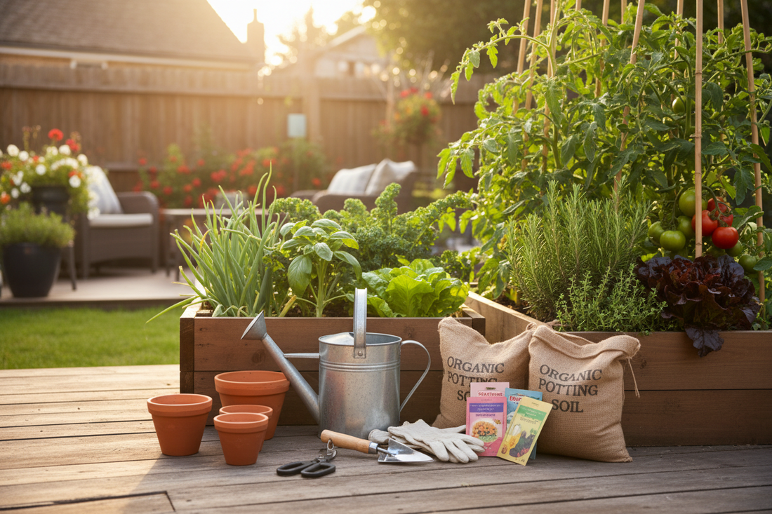 How to Start a Thriving Home Garden: Essential Supplies and Tips
