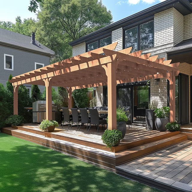 Outdoor Pergola Design Ideas for Backyards