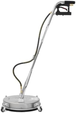24 in. 4350 PSI Pressure Washer Surface Cleaner with 2 Hose Adapters