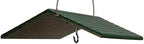 JCs Wildlife Poly Weather Cover - Rain Guard - Hang Bird Feeder or House Underneath for Protection from Rain or Snow - Easy to Clean and Use (Medium, Green)