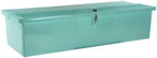 Taylor Made Stow N’ Go Fisherman’s Fiberglass Dock Box, Extra Large (24" H X 95" W X 22" D), Seafoam Green, Smooth Interior Finish, Lockable Latch, Stainless-Steel Hardware - 83560SF