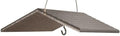 JCs Wildlife Poly Weather Cover - Rain Guard - Hang Bird Feeder or House Underneath for Protection from Rain or Snow - Easy to Clean and Use (Medium, Gray)