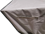 XXL Storage Box cover with Straps and Handles, Waterproof Heavy Duty Outdoor Furniture Winter Cover for Keter, Suncast Container (Deck Box Cover, 63"(L) 30"(D) 28.3"(H)) Brown