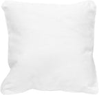 East Green 14 x 14 Waterproof Outdoor Pillow with Insert, White - Premium Olefin Outdoor Accent Pillow for Patio Furniture