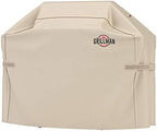 Grillman Premium Grill Cover for Outdoor Grill, BBQ Grill Cover, Rip-Proof, Waterproof, Top Heavy-Duty Large Grill Covers for Outside, Barbecue Cover & Gas Grill Covers (52" L x 26" W x 43" H, Tan)