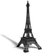 allgala 15" Eiffel Tower Statue Decor Alloy Metal, Black