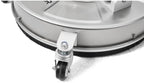 18" 4350 PSI Surface Pressure Washer Cleaner with 2 Hose Adapters