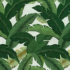 RSH Décor: Set of 4 Square Throw Pillows | Indoor/Outdoor All Weather Polyester Fabric | Decorative Accent Pillows for Patio Furniture | Reversible | 24" x 24" | Swaying Palms Aloe