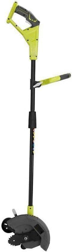 18 V Cordless 9-in Garden Edger – Battery Only Lawn Border Tool for Driveway & Sidewalk, Adjustable Depth & Front/Rear Wheels, Lightweight Yard Cleanup (Tool Only)