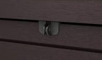 230 Gallon Outdoor Storage Resin Deck Box- (Brown)