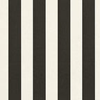 RSH DECOR Deep Seating Cushion with Pillow Back | 22” x 25” x 5" Seat | Water and Fade-Resistant Spun Fabric | Made in USA | Outdoor Chair Cushion Set for Patio Furniture (Black & White Stripe)
