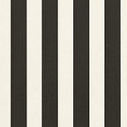 RSH DECOR Deep Seating Cushion with Pillow Back | 25” x 25.5” x 5" Seat | Water and Fade-Resistant Spun Fabric | Made in USA | Outdoor Chair Cushion Set for Patio Furniture (Black & White Stripe)