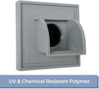 Marcello Square Pool & Fountain Water Feature Spout (Dolphin Gray)