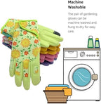 Thorn Proof&Puncture Resistant Gardening Gloves with Grip,Garden Glove for Women, Leather Yard Work Gifts