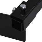 Snow Plow Adapter for Lawn Mower Black Black (3.4KG/7.48LB) Outdoor Power Equipment Accessories-Lawn Mower Accessories