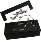 The Outdoor GreatRoom Company Square DIY Hardscape Gas Fire Pit Kit (DIY-2424S-K), 24-Inch
