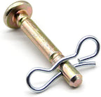 20 Pcs Brass 6.35mm x 44.45mm Straight Pins for Snow Thrower Replacement Parts