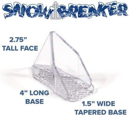 SnowBreaker Snow Guards 25 Pieces for Metal Roofs (Without Screws or Adhesive)