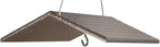 JCs Wildlife Poly Weather Cover - Rain Guard - Hang Bird Feeder or House Underneath for Protection from Rain or Snow - Easy to Clean and Use (Medium, Gray)