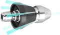 Pressure Washer Sewer Jetter Nozzle with Stainless Steel, Durable Design Sewer Jet Nozzle,Pressure Drain Jetter Hose Nozzle,1/4'' Quickly Connector, 5000 PSI Orifice 6.5