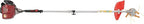 36CC Weed Wacker Eater Gas Powered, 2-Cycle 5.74FT String Trimmer/Edger with Two Blade Heads, Lawn Mower Hedge Trimmer with Rubber Handle & Shoulder Strap