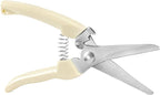 garden scissors, pruning shears for gardening, lightweight plant clippers, for hedge, bonsai, floral, small stem, orchard and vegetable, 1 pack