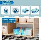 Premium 9.8ft Rectangular Above Ground Pool - Foldable Outdoor Swimming Pool for Backyard, Garden Parties, Kids & Dogs, Easy Setup & Portable Fun