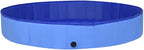 Foldable Dog Swimming Pool, Foldable Pet Swimming Pool, Portable Dog Pool, Bath Pool Collapsible Dog Pet Pool Bathing Tub, 118.1"x15.7" PVC Blue