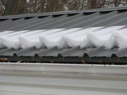 SnowBreaker Snow Guards 25 Pieces for Metal Roofs (Screw Mounted)