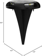 Biling Solar Pathway Lights Outdoor Uplight Sidelight, 8 Packs Multi Color Solar Ground Lights Waterproof for Yard Walkway Garden Halloween Decorations