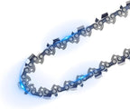 8-Inch Micro Chainsaw Chain 4-Pack – 1/4" Pitch, .043" Gauge, 45 Drive Links, Semi-Chisel Replacement Chain for Precision Pruning Saw & Bonsai Trimmer