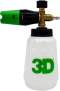 3D Ultra Blast Foamer - Car Wash Pressure Washer Foamer - Multiple Spray and Pressure Ranges - Works with All Soaps - Heavy Duty