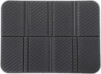 Sauna Mat/Personal Seat Pad – for Sauna, Spa, and Outdoor Use Black