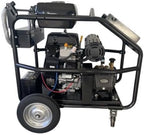 Canpump 2-in-1 Pressure Washer & Sewer Jetter 5200 PSI 6.6 GPM – 24 HP Loncin Engine, Belt-Drive Triplex Pump – 200 ft Hose w/Reel, Foot Valve, Spray Gun, Power Washing Hose, Nozzles