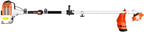 36cc Gas Trimmer Edger Mower, 3 in 1 Grade Weed Wacker, Powerful 2 Stroke Gas String Trimmer Yard Tool, Carb Compliant Lawn Equipment, Quick Start Grass Cutter