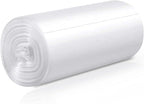 Trash Bags 13 Gallon, 20 Count, Medium Garbage Bags, No Flaps/Ties, 62x75cm,16.8g/pcs, Unscented, White