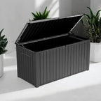 Outdoor Storage Deck Box, 170 Capacity, 27.7L x 57W x 29H inches (Graphite)