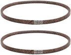 2Pack Snow Thrower Auger Belt 954-04195A Fits for Troy Bilt Cub Cadet Craftsman MTD 954-04195 754-04195 754-04195A - 1/2"x 37"