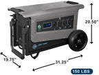 Portable Solar Generator 5.04 kWh 33 Amp Output Lithium Battery | Solar & Grid Inputs Expandable