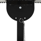 Snow Plow Black and Red Galvanized Steel Blade and Steel Push bar, Snow Removal, Snow Shovels, 142915