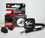 Alpine MotoSafe Race MotoGP™ - Motorcycle Ear Plugs for Wind Noise Reduction - 20dB - Ultra Soft Comfortable Motorcycle Hearing Protection - 1 Pair