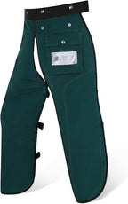Chainsaw Chaps Apron Wrap 8-layer for Men/Women Loggers Forest Workers Protective Chain Saw Pants Adjustable