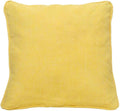 East Green 18 x 18 Waterproof Outdoor Pillow with Insert, Yellow - Premium Olefin Outdoor Accent Pillow for Patio Furniture