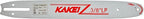 KAKEI 14 Inch Chainsaw Bar& Chain Combo - 3/8" LP Pitch, .050" Gauge, 52 Drive Links Fits Husqvarna 120, Echo CS-310, Ryobi RY3714& More (3 Chains+ 1 Bar)