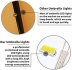 EliteShade USA 10-Year-Non-Fading Solar 9ft Market Umbrella with 80 LED Lights Patio Umbrellas Outdoor Table Umbrella with Ventilation, Natural