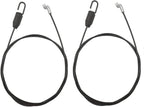 946-04230B Replaces Auger Clutch Drive Cable 946-04230A 946-04230 746-04230B Compatible with MTD Craftsman Troy-Bilt Cub Cadet Snowblower (2 Pack)