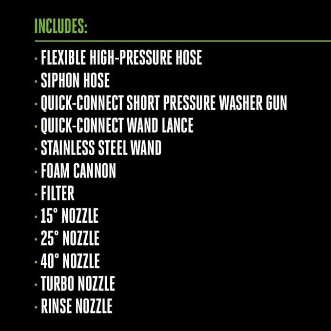 EGO POWER+ Electric Pressure Washer, 3200 PSI Power Washer, Includes (2) 56V 6.0Ah Batteries and Charger - HPW3204-2