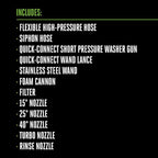 EGO POWER+ Electric Pressure Washer, 3200 PSI Power Washer, Battery and Charger Not Included - HPW3200