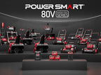 Powersmart 80V 21IN Brushless Cordless Lawn Mower Battery Lawn Mower with 6.0Ah Battery and Charger
