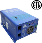 AIMS Power 2000 Watt 12 VDC Pure Sine Inverter Charger 120 VAC Output 70A Charger 30A Transfer Switch ETL Cert to UL458 Standards PICOGLF20W12V120V